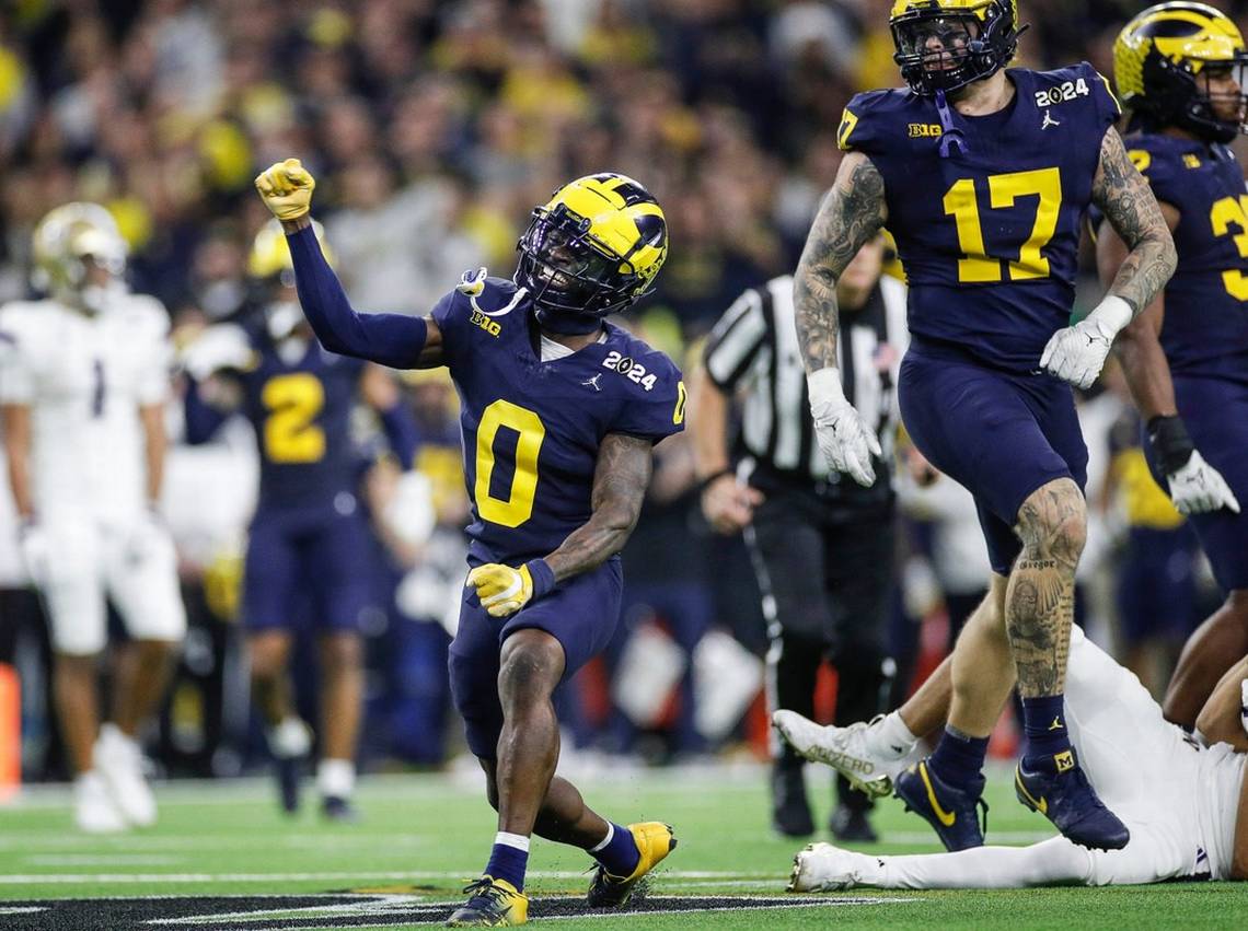 Raiders' Potential Draft Pick Cornerback Mike Saintristil from